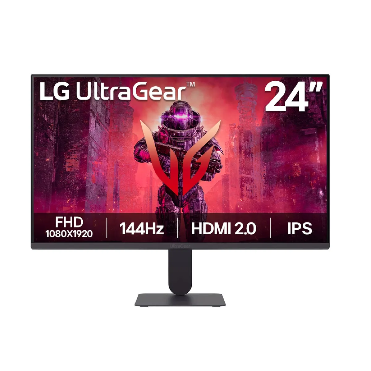 LG - Monitor Gamer UltraGear LG 24G411A 24 FHD IPS 144Hz 1ms 