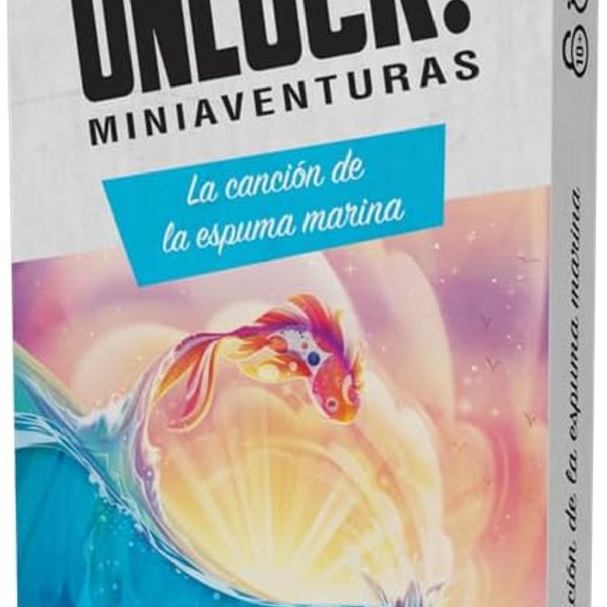 ASMODEE - Juego De Mesa Unlock Mini La Canción De La Espuma Marina Para Niños Familiar