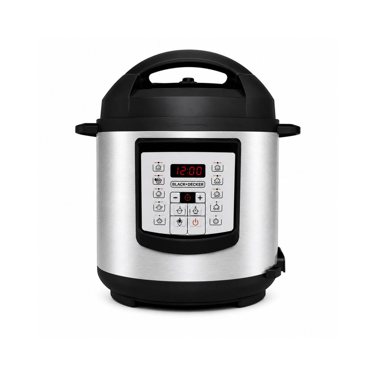 BLACK+DECKER - Olla a Presión Multifuncional 6 Litros Black+Decker PR100SD