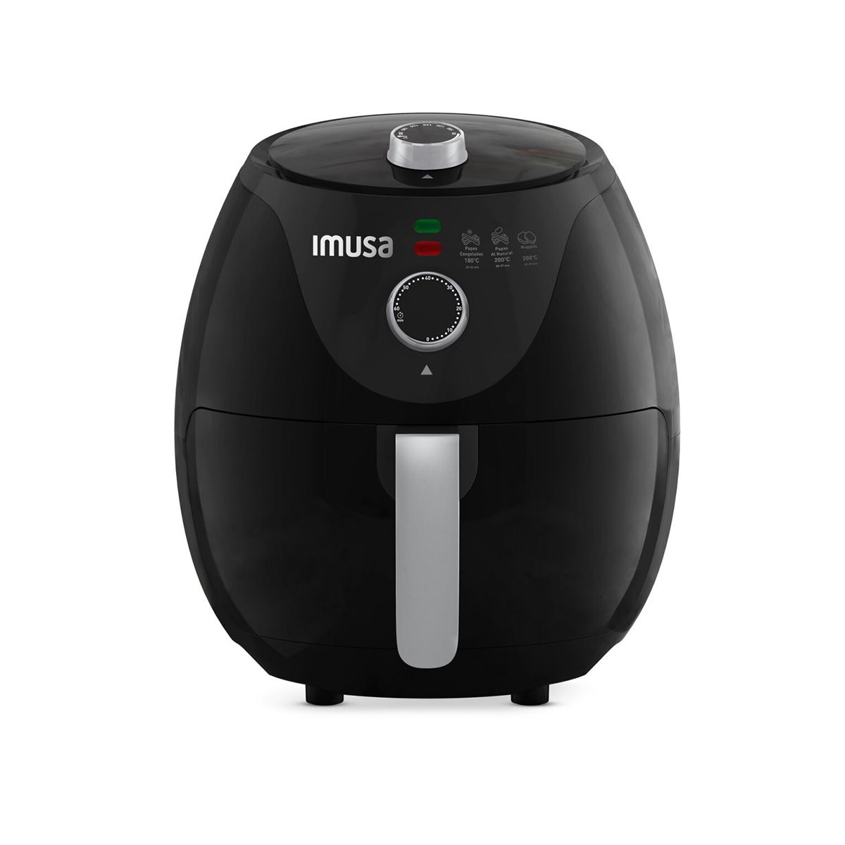 IMUSA - Freidora de aire IMUSA Esencial 3.2L Mecánica Negra