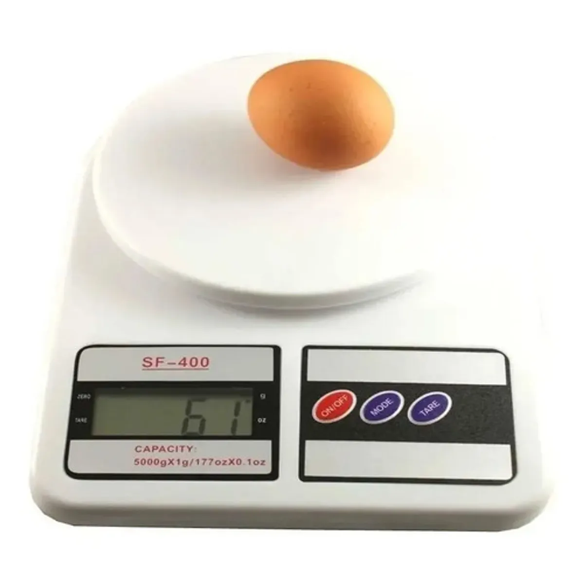 CHINA - Balanza Gramera Báscula Pesa Digital Capacidad 7000g + Pilas