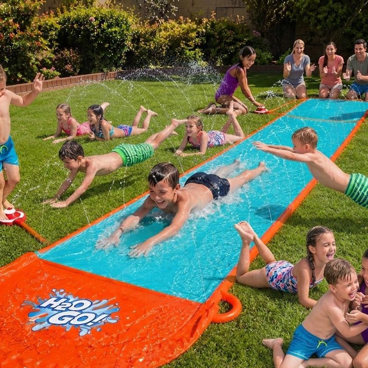 INFANTILES CAJUROMIX - Deslizador De Agua Infantil Bestway H2o Go Stompblast 4.88m