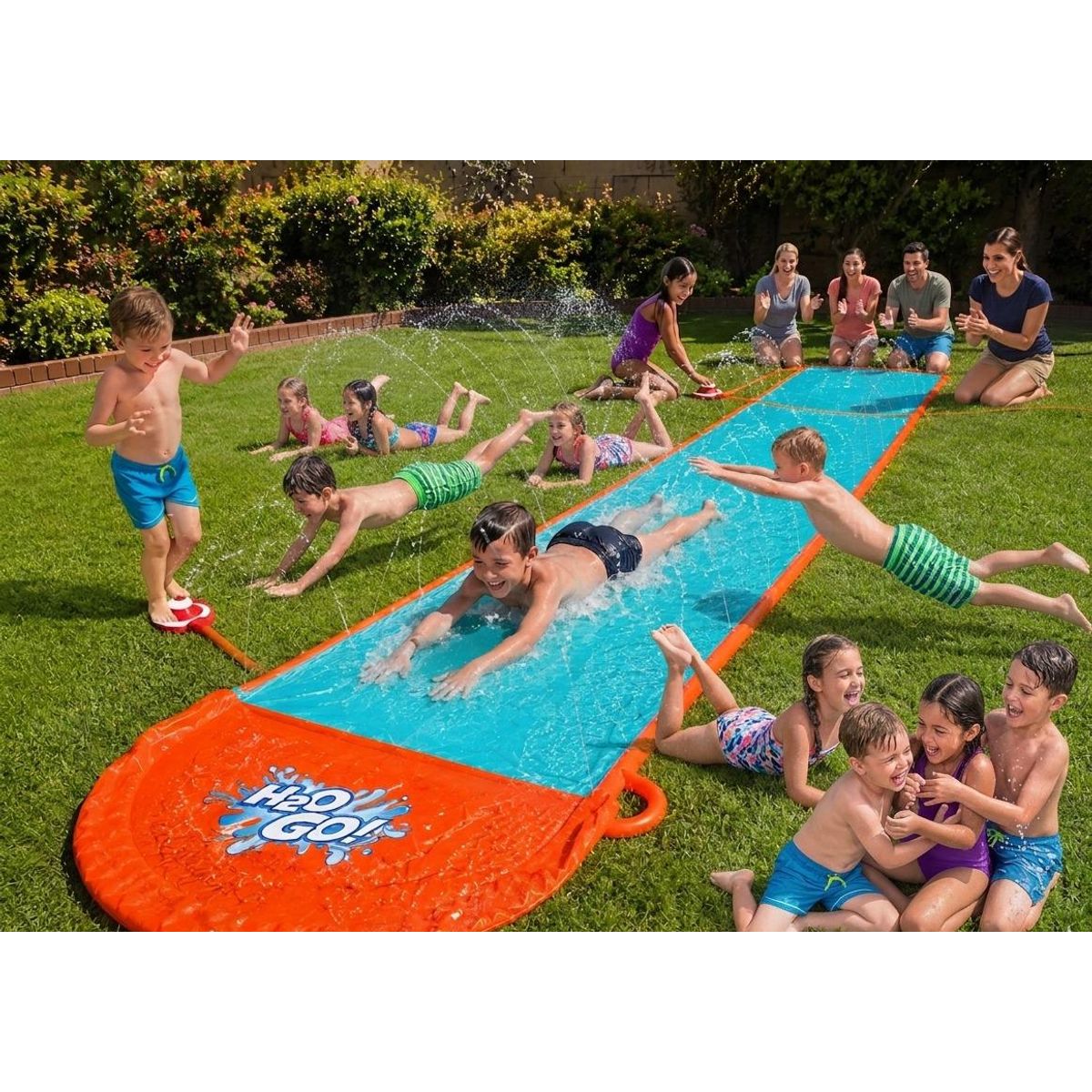 INFANTILES CAJUROMIX - Deslizador De Agua Infantil Bestway H2o Go Stompblast 4.88m