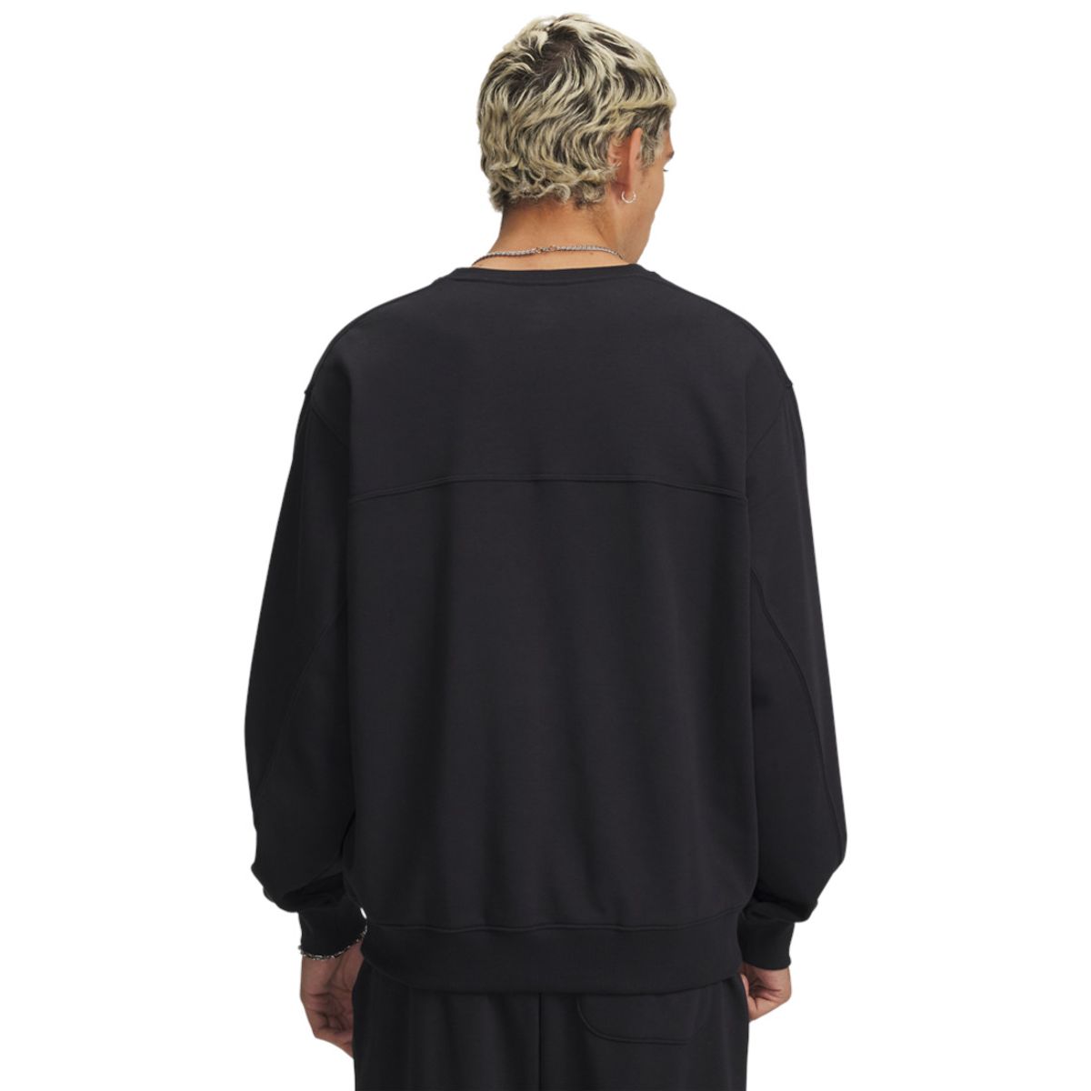 UNDER ARMOUR - Buzo Hombre Under Armour UA RIVAL LW CREW Negro UNDER ARMOUR