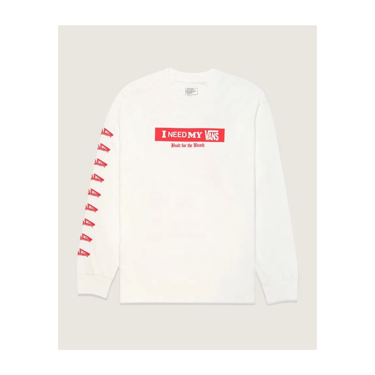 VANS - Camiseta Hombre Vans I Need My Ls Tee Blanco VANS