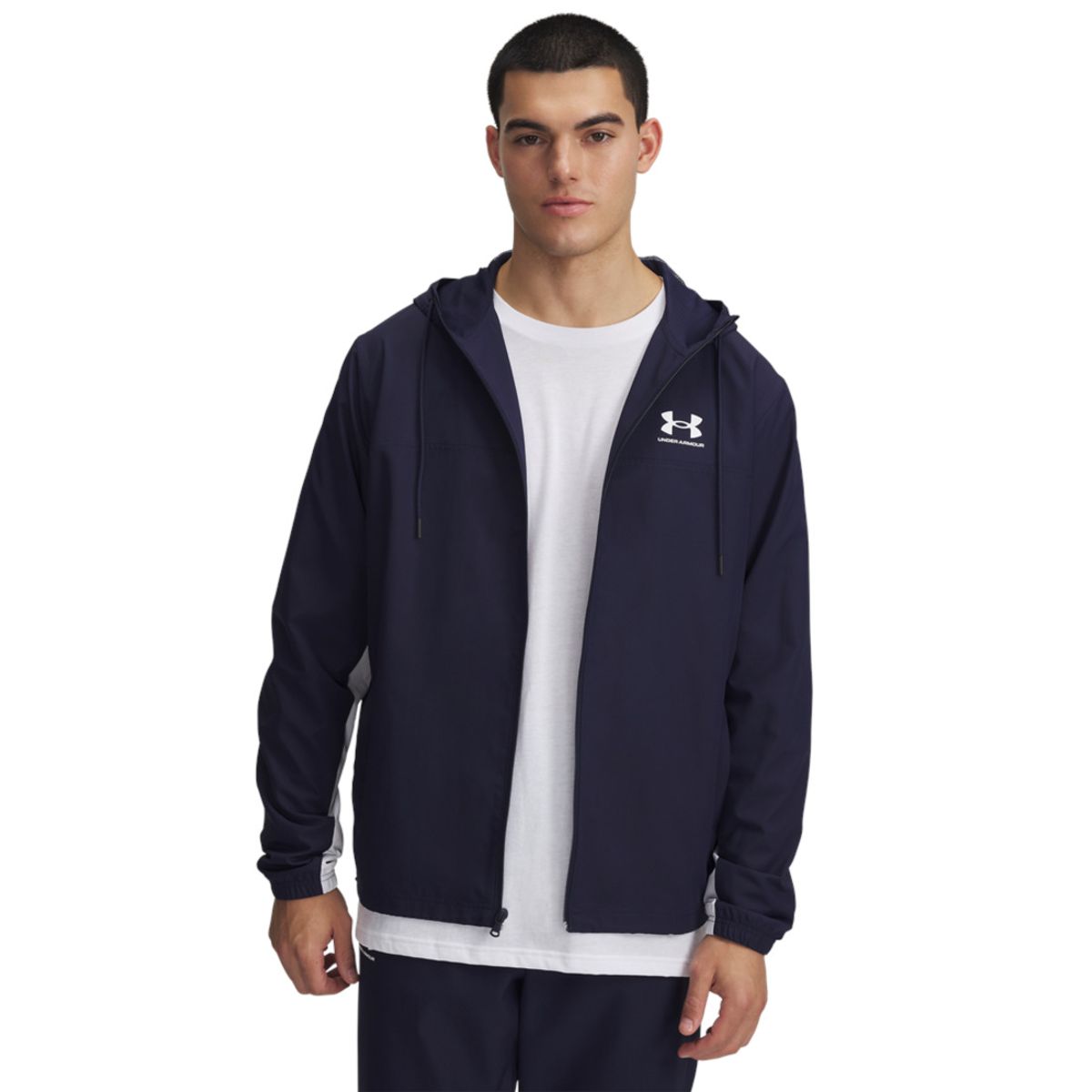UNDER ARMOUR - Chaqueta Hombre Under Armour RIVL WVN WINDBREAKER Azul UNDER ARMOUR