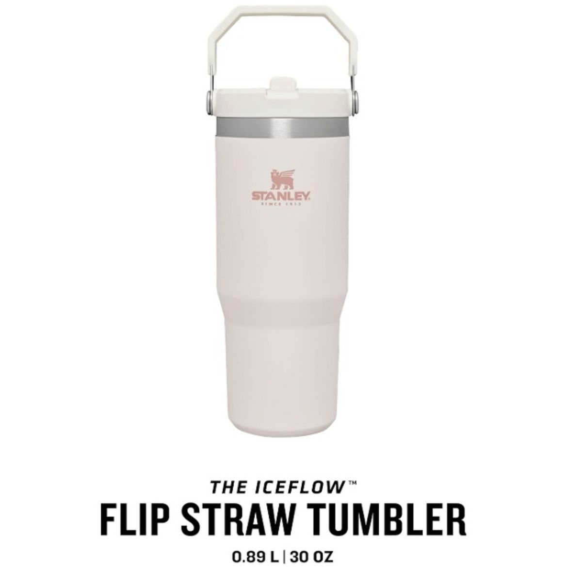 GENERICO - TERMO FLIP STRAW 30 ONZAS ACERO INOXIDABLE