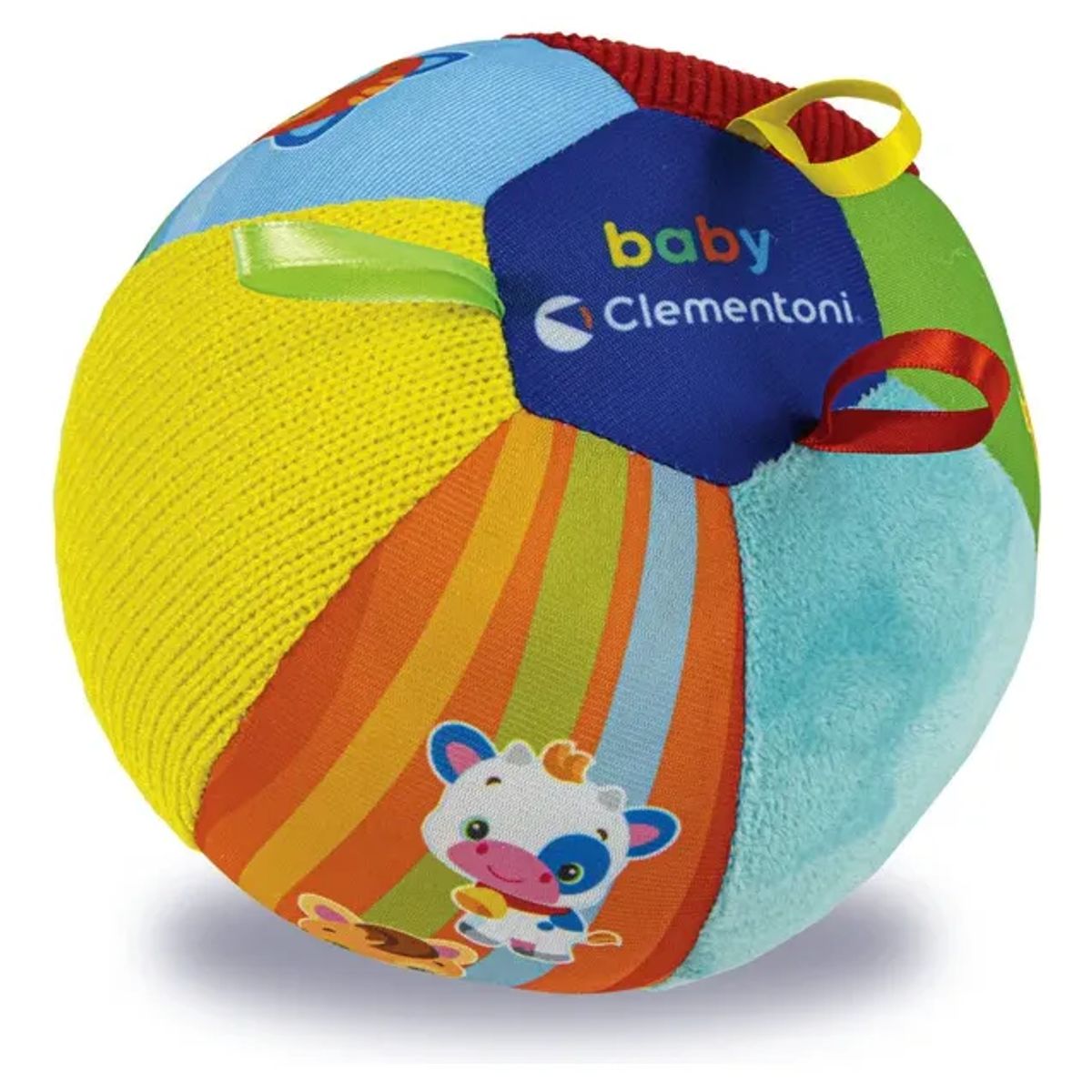 CLEMENTONI - Juguete Pelota Musical Animal Estipulación Temprano Bebés