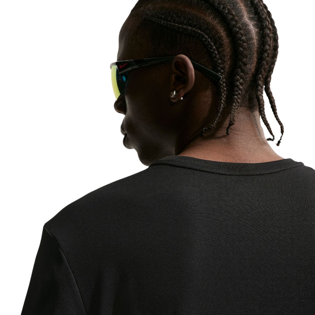 NIKE - Camiseta Nike Df Uv Miler Ss Hombre-Negro