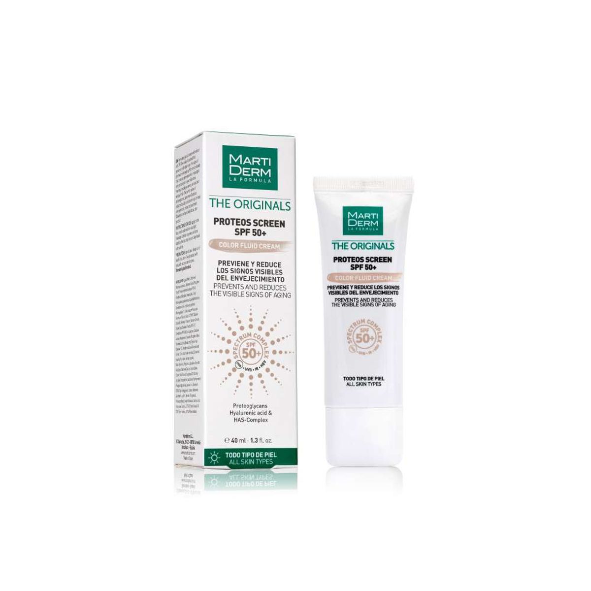  - MARTIDERM Proteos Screen SPF50+ Color Fluid Cream X 40 ml