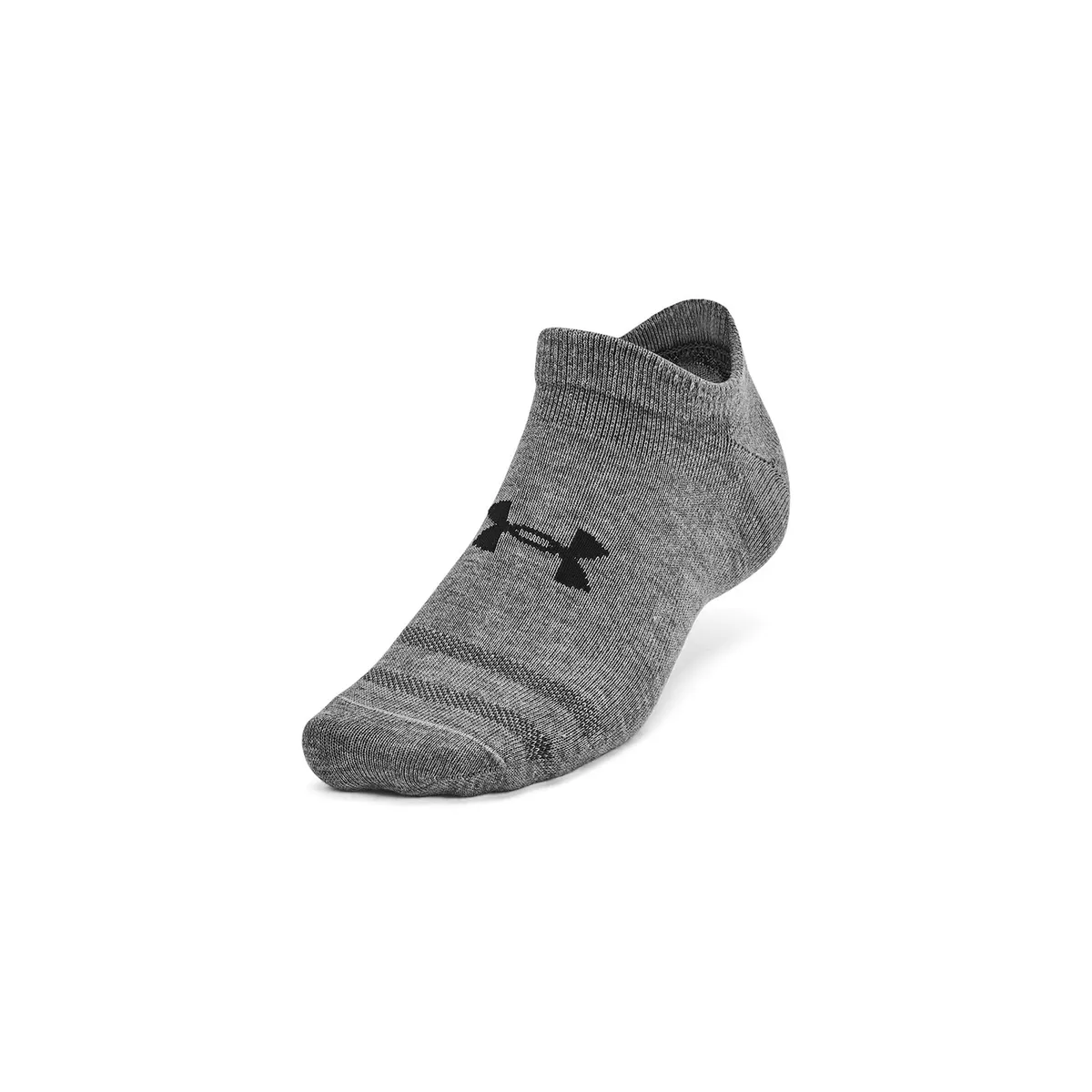UNDER ARMOUR - Medias Hombre Under Armour Essential No Shw 3Pk Gris UNDER ARMOUR