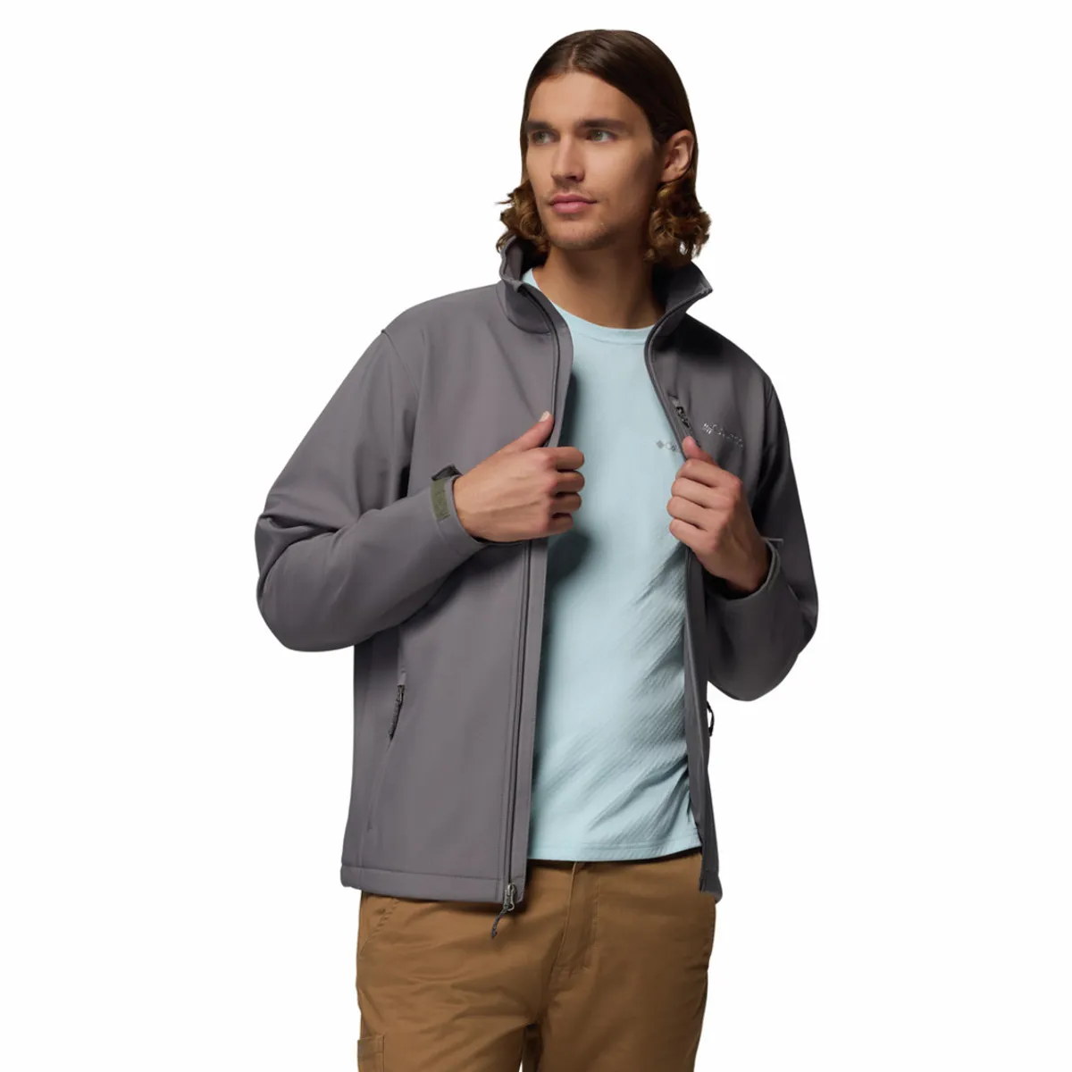 COLUMBIA - Chaqueta Hombre Columbia ASCENDER SOFT SHELL Negro COLUMBIA