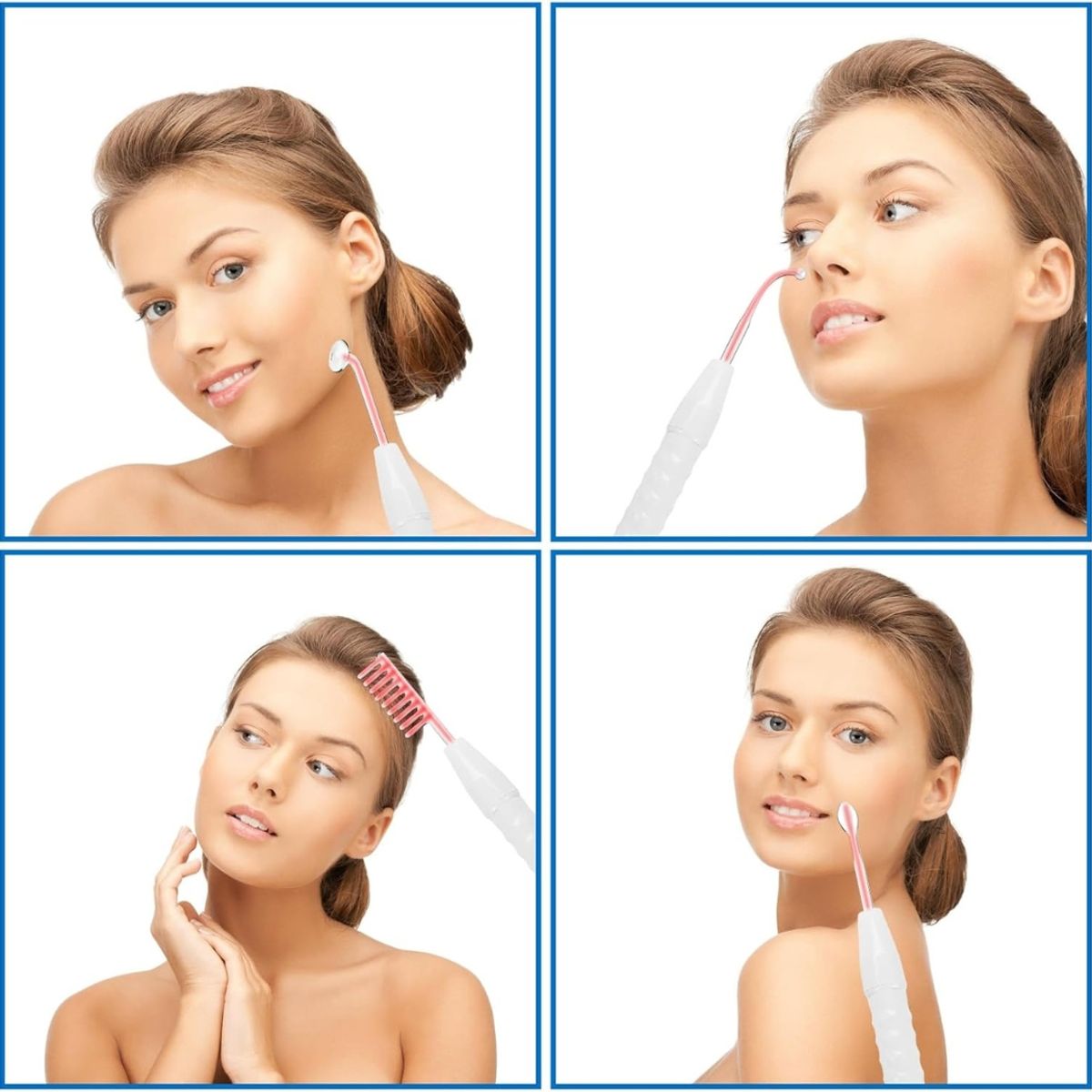 ALTA - Alta Frecuencia Portátil High Frequency Wand Radiofrecuencia Facial Anti-Edad y Terapia Capilar