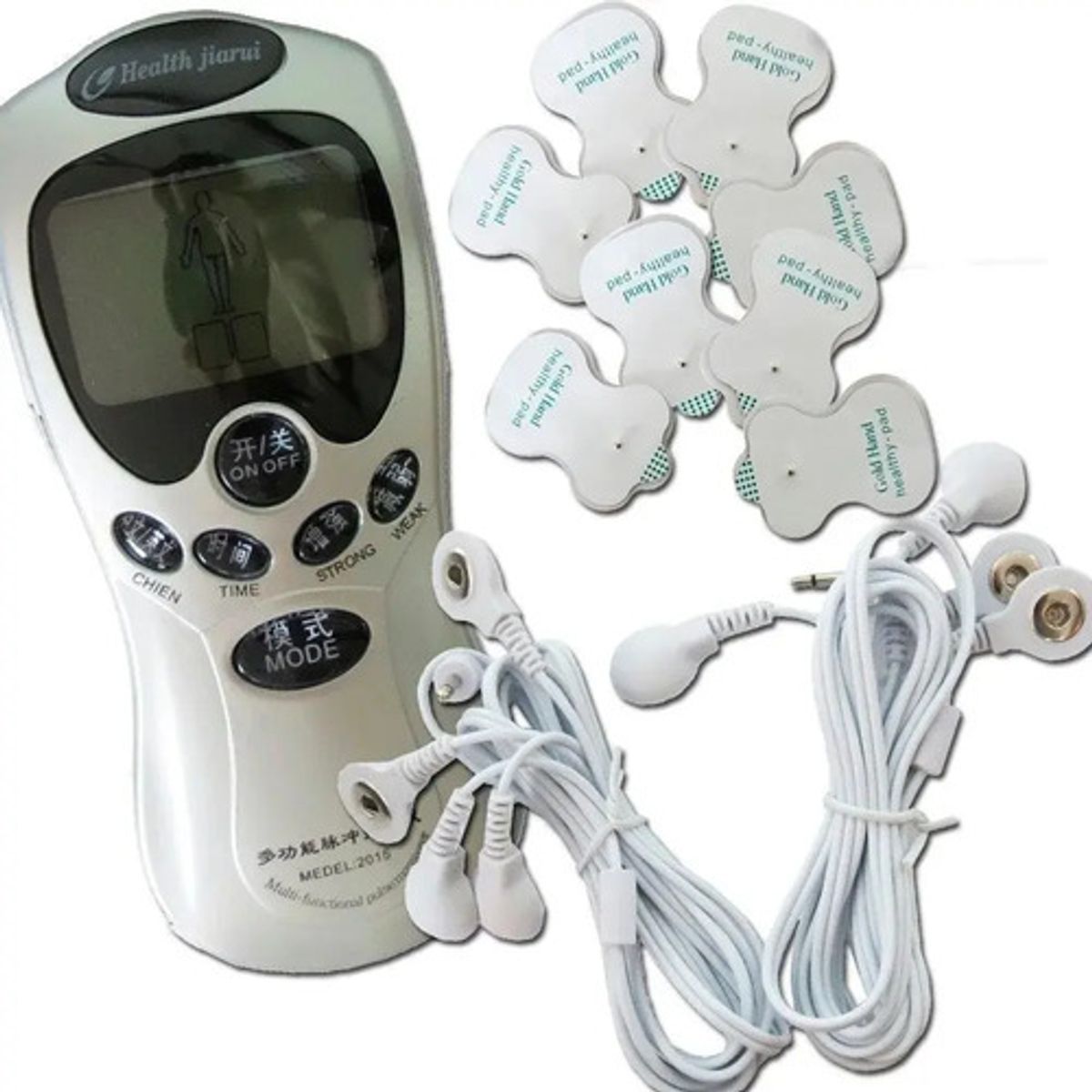 CHINA - Gimnasia Pasiva Tonifica + Conexion 8 Electrodos Masajeador