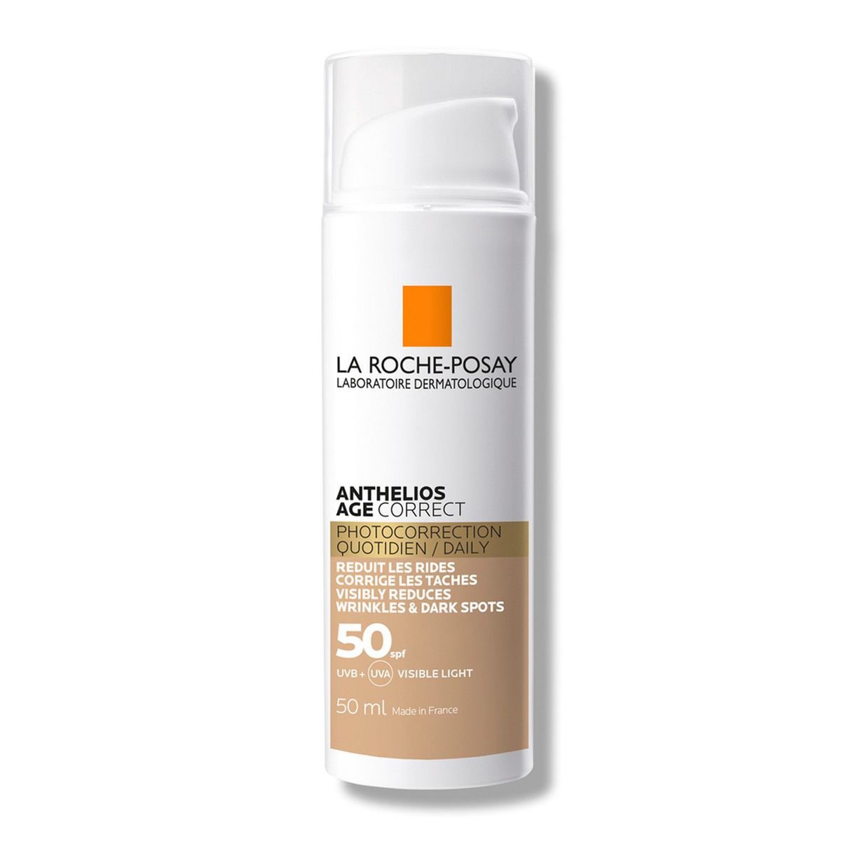 LA ROCHE POSAY - Protector Solar La Roche Posay Anthelios Age Correct Spf50 Con Color 50ml
