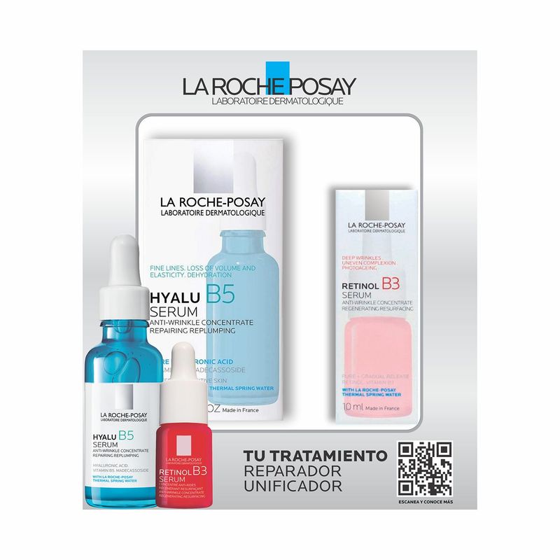 Set de Cuidado Facial Pack Antiedad La Roche Posay LA ROCHE POSAY ...