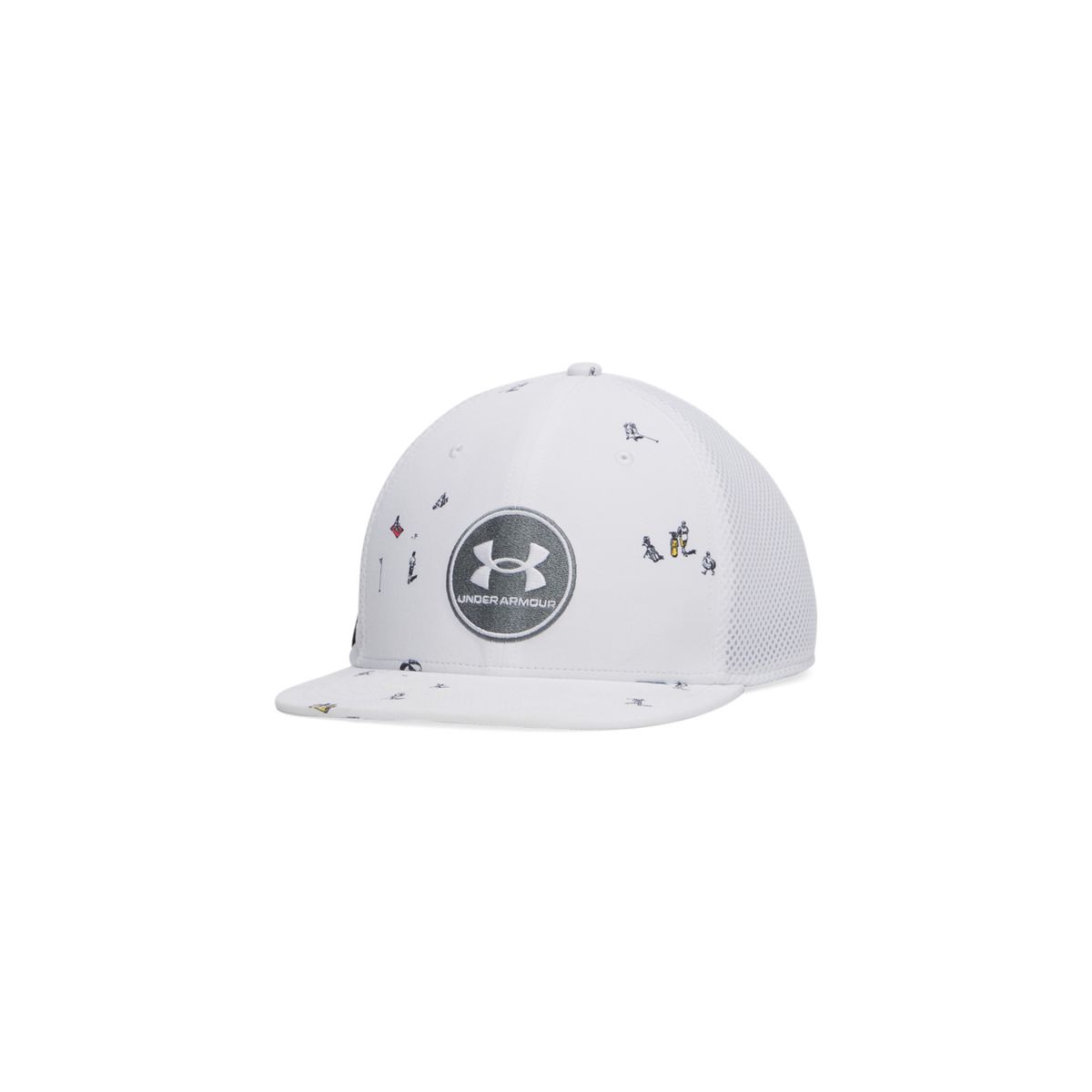 UNDER ARMOUR - Gorra Hombre UNDER ARMOUR M DRIVE MID STR Blanco UNDER ARMOUR