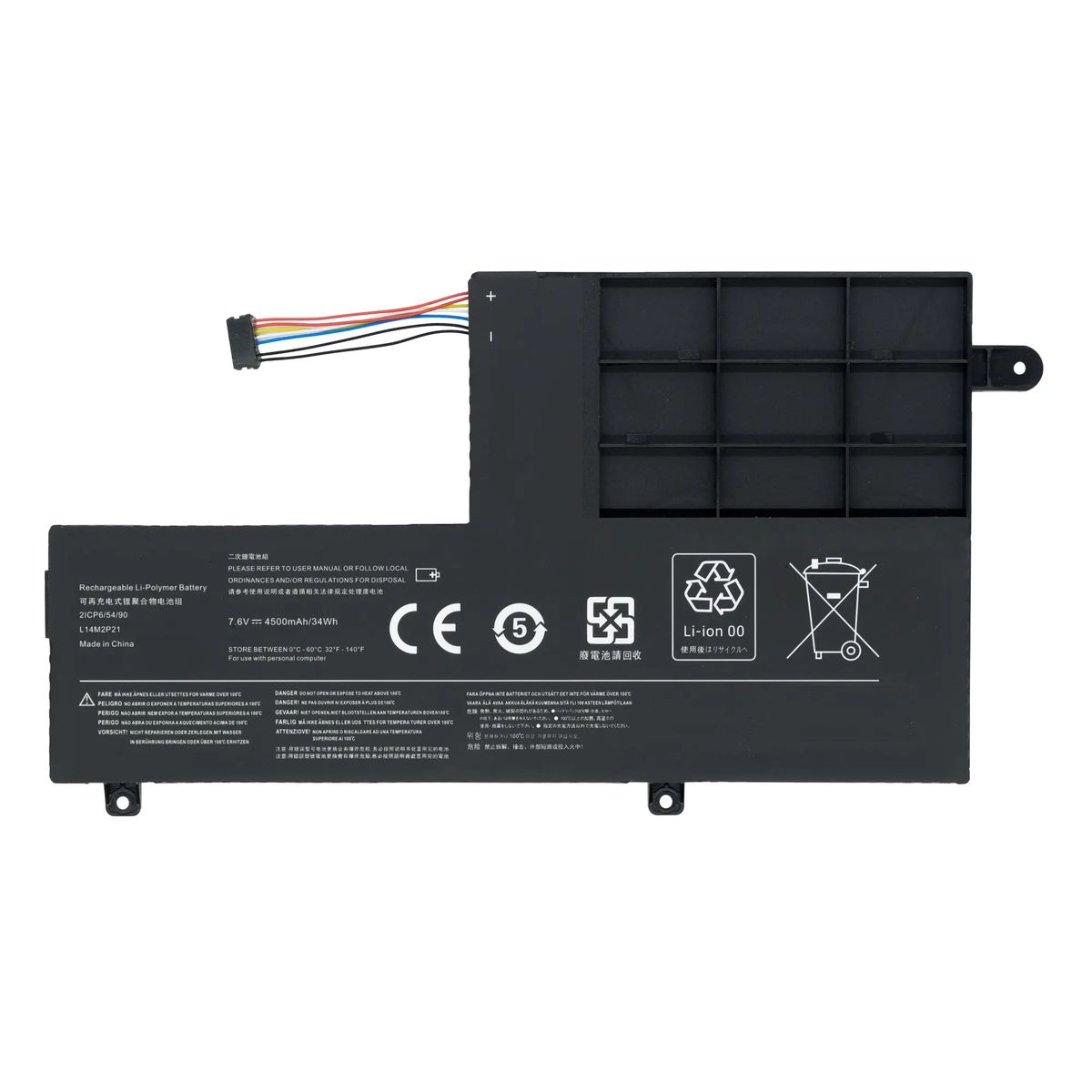 GENERICO - Bateria Premium para Lenovo Yoga 510s-14isk L14l2p21 L14m2p21