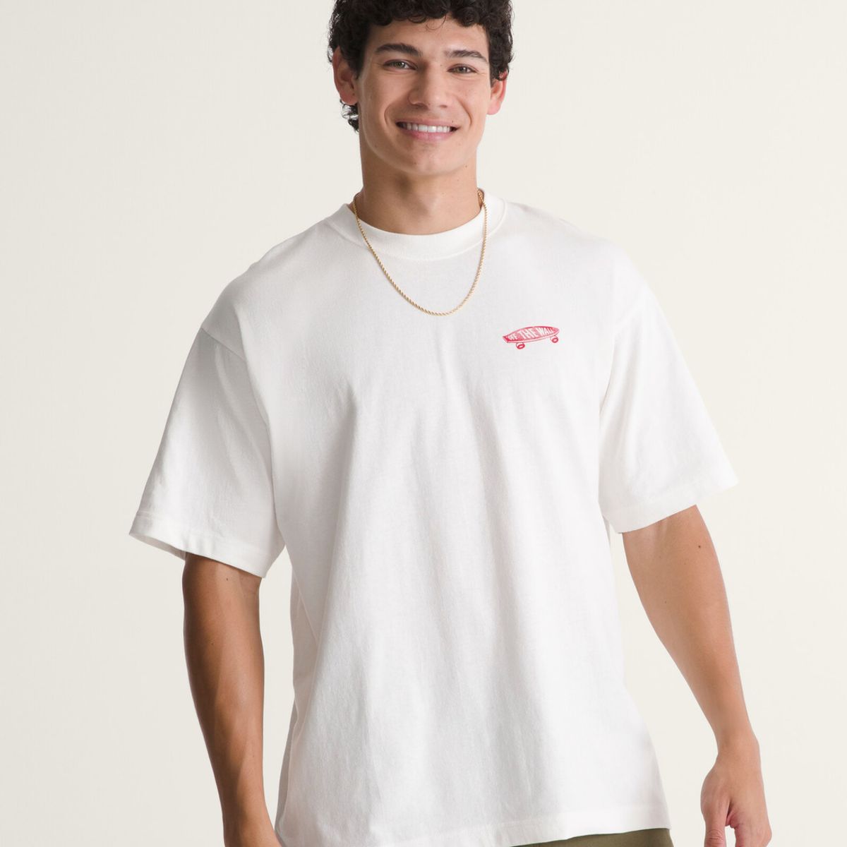 VANS - Camiseta Hombre VANS FULL DECK SS TSHIRT Blanco VANS