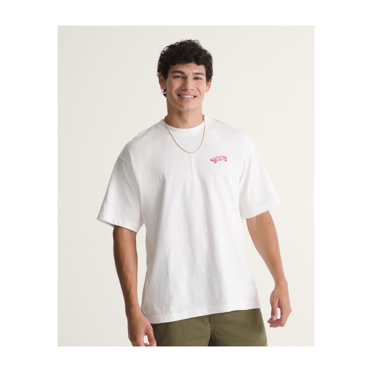 VANS - Camiseta Hombre VANS FULL DECK SS TSHIRT Blanco VANS