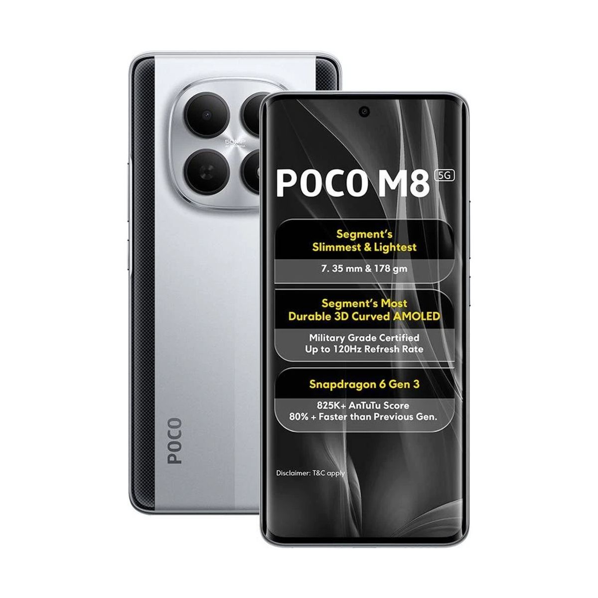 XIAOMI - Celular Xiaomi POCO M8 5G 256GB 8GB RAM Negro