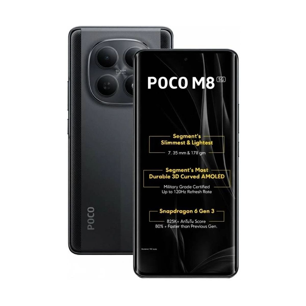 XIAOMI - Celular Xiaomi POCO M8 5G 256GB 8GB RAM Negro