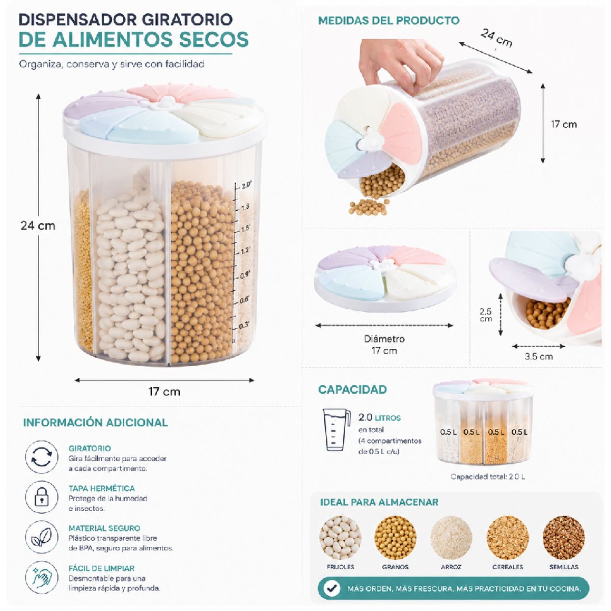 CHINA GLAZE - Dispensador de granos 129