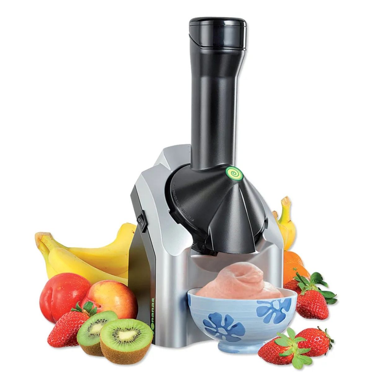GENERICO - Máquina Eléctrica Helado Suave y Sorbetes  Heladera Automática De Fruta 15x35x16cm Hogar