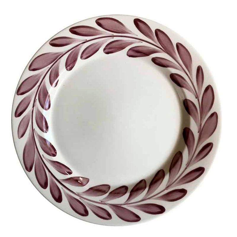 PLACEMENT - Plato Principal Cerámica Corona Lila 27 cm 