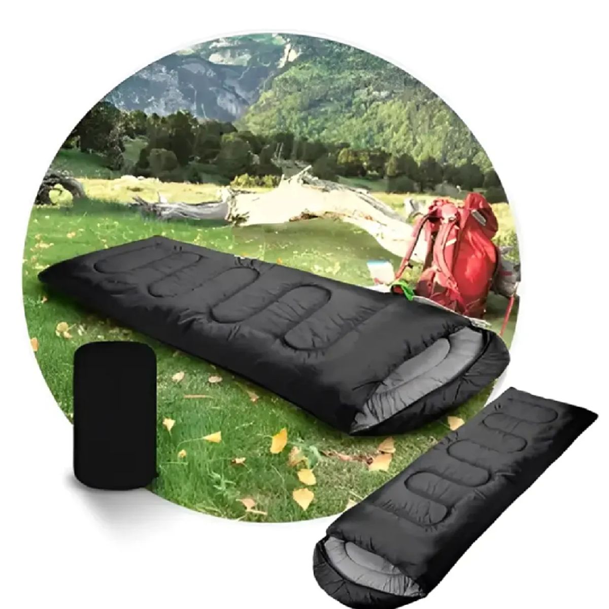 CHINA GLAZE - Bolsa para dormir campamento personasleeping bag camping sd 950 G
