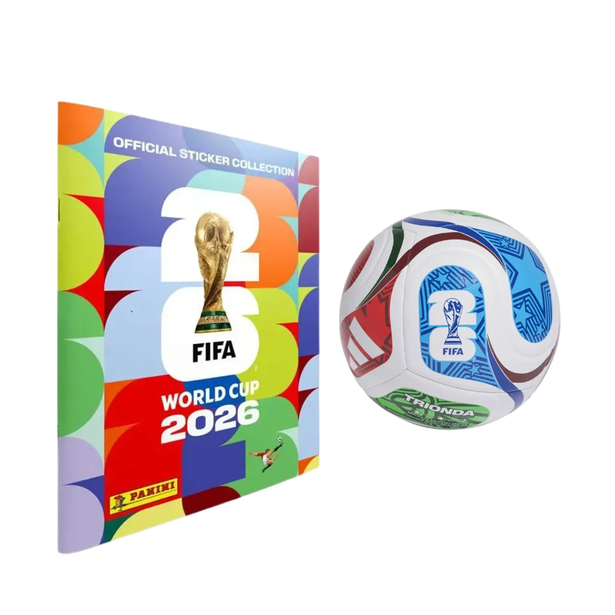 OEM - Album Pasta Blanda Mundial 2026 Panini Copa Mundial Fifa 2026 + Balon Coleccionable