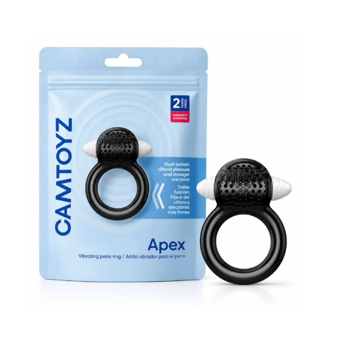 APEX - Anillo Vibrador Para Pene Apex CamToyz