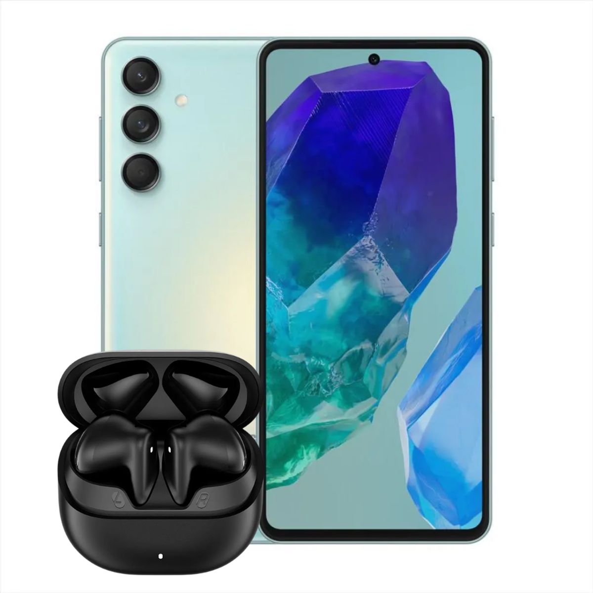 SAMSUNG - Celular Samsung Galaxy M55 5G 8GB Ram 256Gb Verde + Obsequio Audifonos Kalley