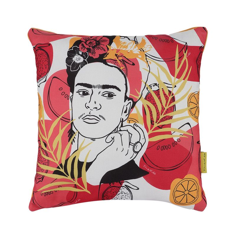 FRIDA KAHLO - Cojín Frida Kahlo Blanco