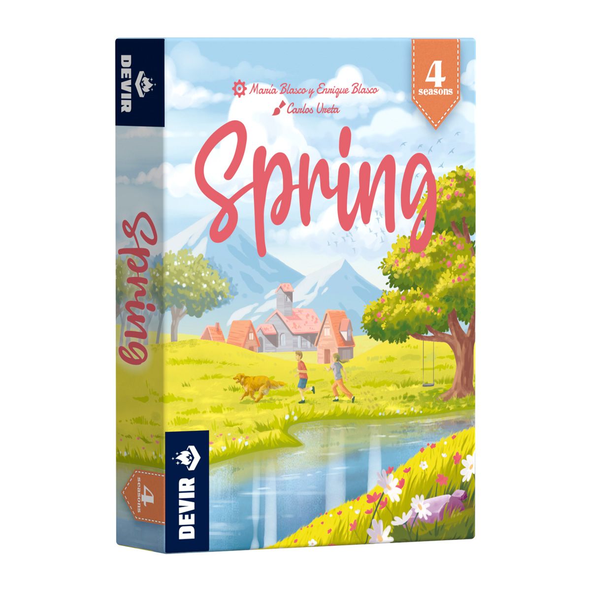 DEVIR - Juego De Mesa Spring Estrategia De Jardines Devir Para Niños