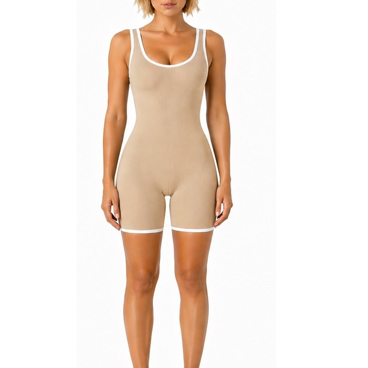 GENERAL - Enterizo Deportivo Ajustado Talla Única Para Mujer