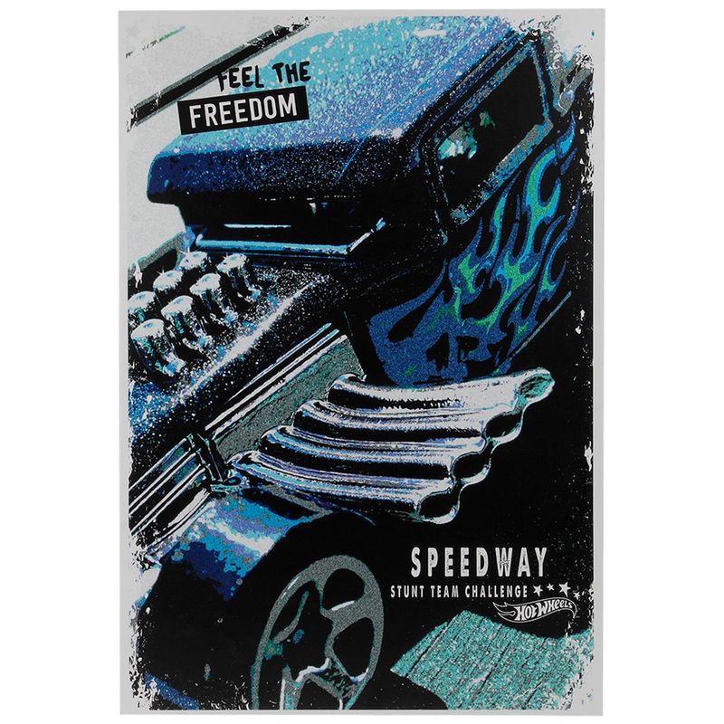 HOT WHEELS - Cuadro Madera Hot Wheels Freedom