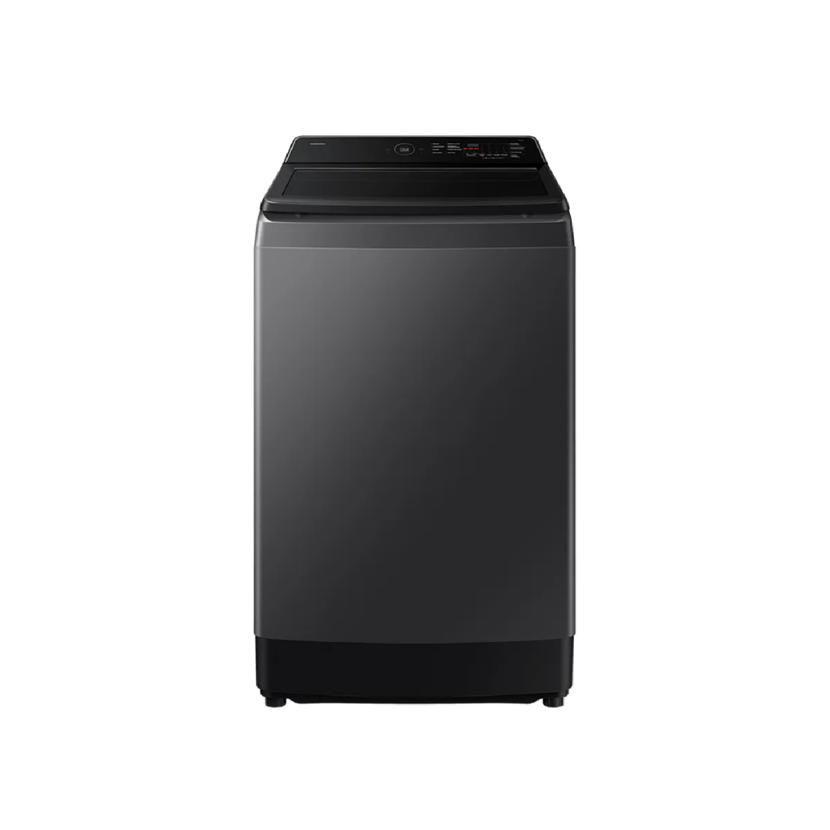 SAMSUNG - Lavadora Carga Superior Samsung 13 Kg (28 libras) EcoBubble Motor Inverter Gris-Negro WA70F13E4CCO