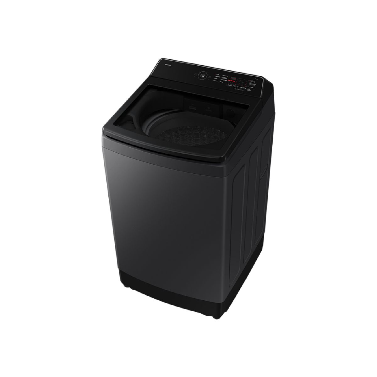 SAMSUNG - Lavadora Carga Superior Samsung 13 Kg (28 libras) EcoBubble Motor Inverter Negro WA70F15E4CCO