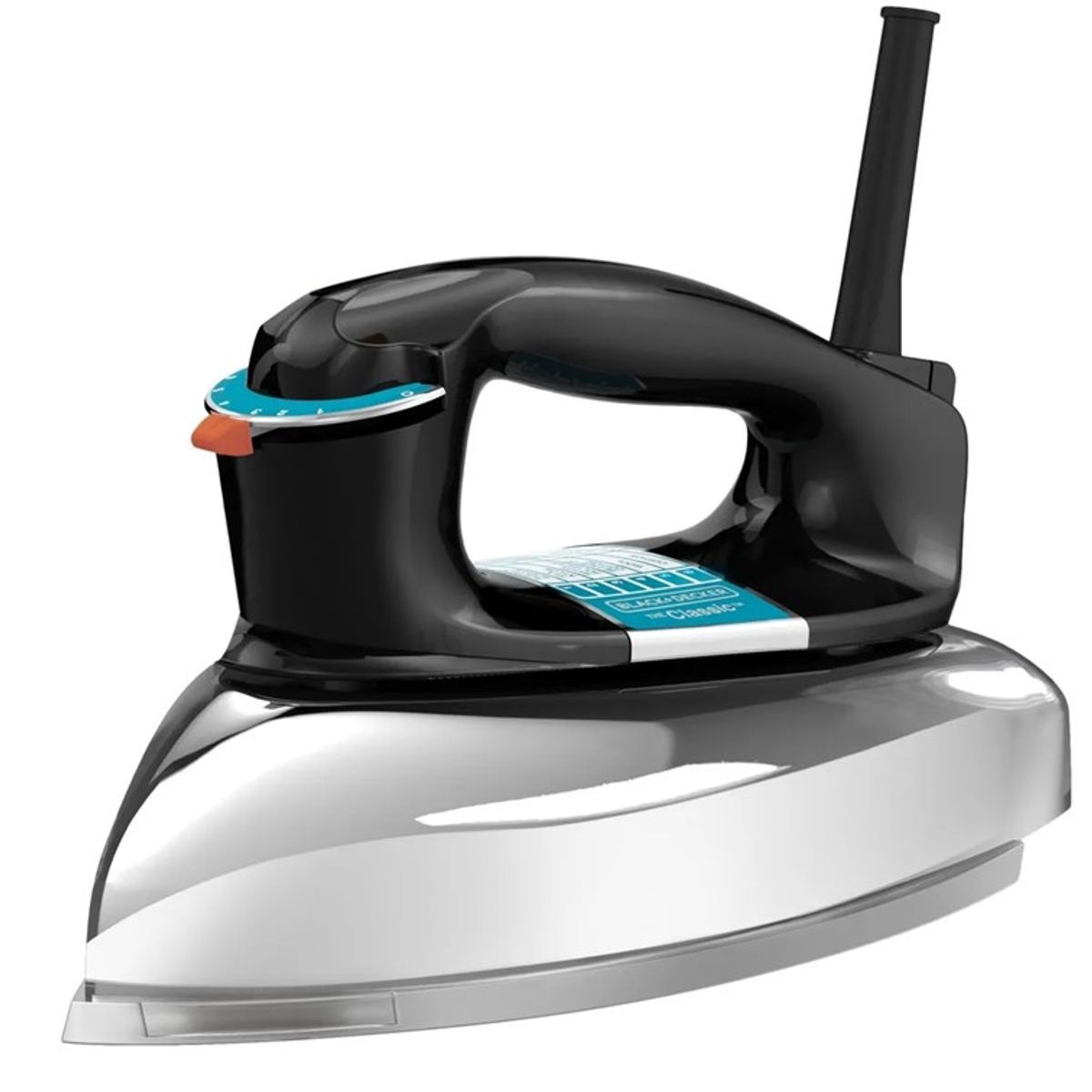 BLACK+DECKER - Plancha de Ropa Black + Decker Seca Metálica F54