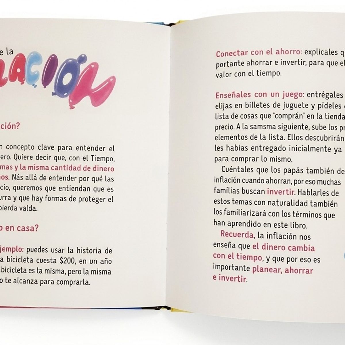 JUGANDO Y EDUCANDO - Libro Ilustrado Mis Primeras Finanzas Para Niños Niñas