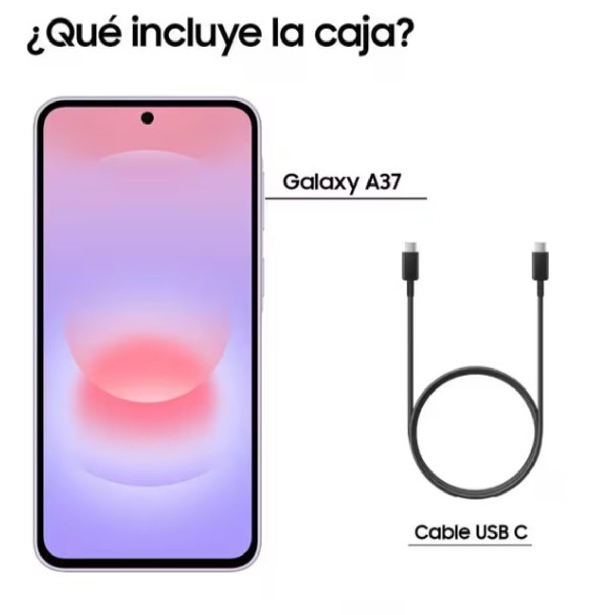 SAMSUNG - Celular SAMSUNG  A37 128GB 5G  6,7" Gris.