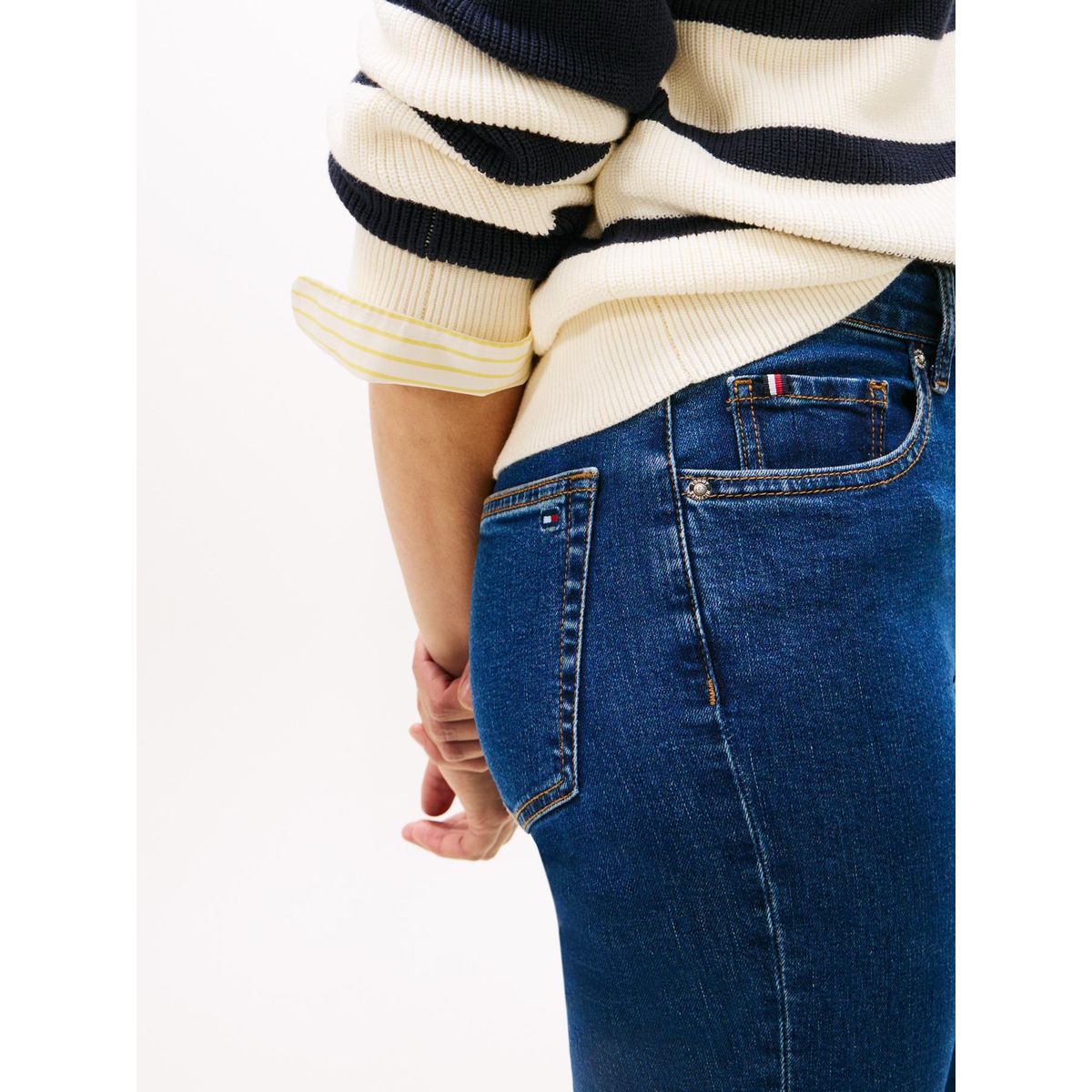 TOMMY HILFIGER - Jeans azul denim como de corte skinny Tommy Hilfiger