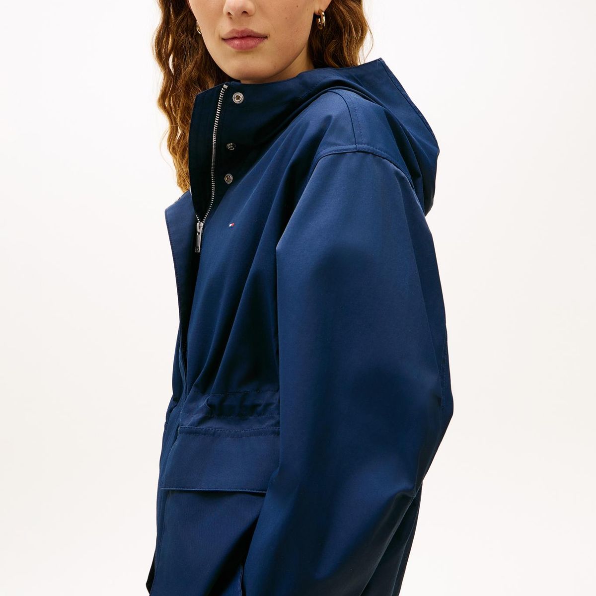 TOMMY HILFIGER - Chaqueta multicolor utility con capota Tommy Hilfiger