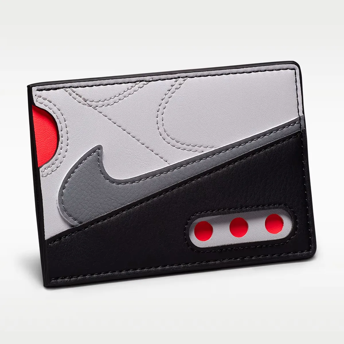 NIKE - Billetera Nike Air Max 90 Card Wallet Gris