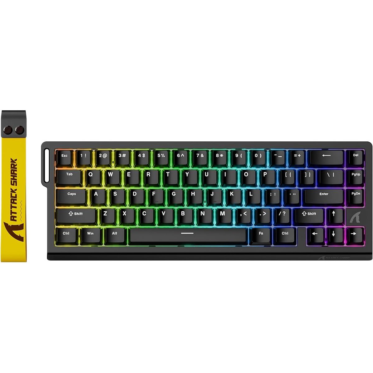 SHARK - Teclado Mecánico Attack Shark X68 He Rapid Trigger Rgb 8khz