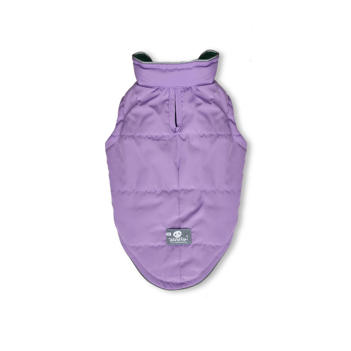 WAWAW - Chaleco 7XL lifesavers lila embone reflectivo forro verde pasto