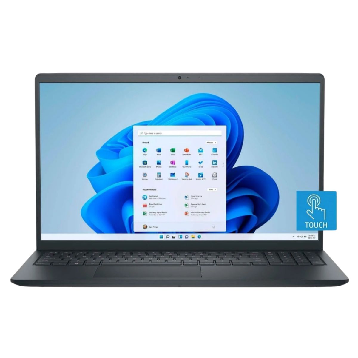 DELL - Portatil Dell Inspiron 15 Ryzen 7 7730U Ram 16GB SSD 512GB Pantalla 15.6" FHD 60Hz Touch