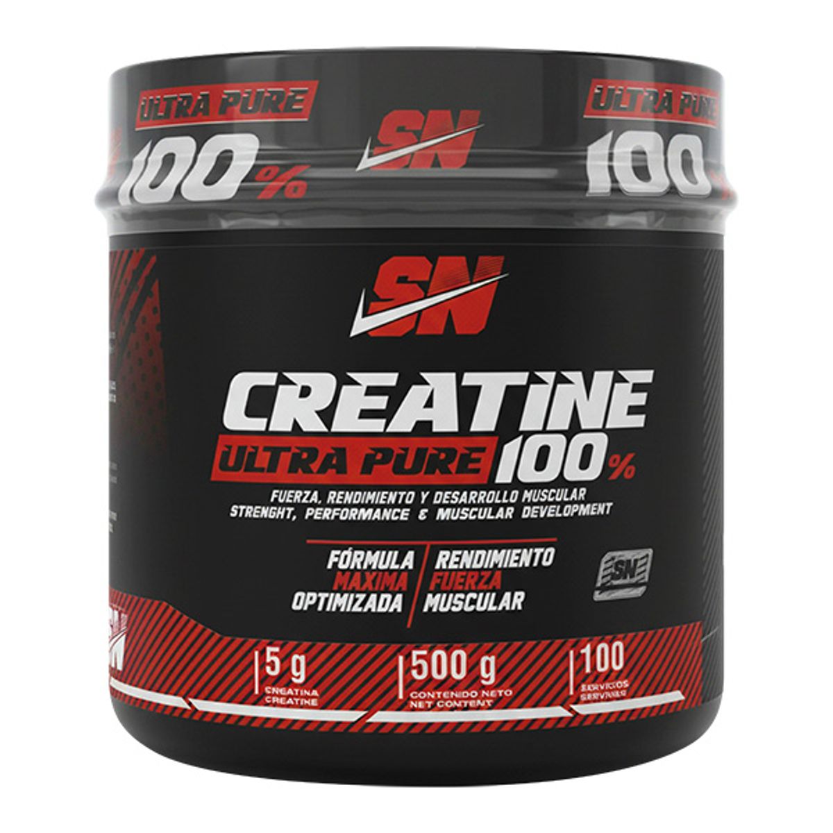 SMART FIT - Creatina Iron 100 Servicios (500gr) - SN