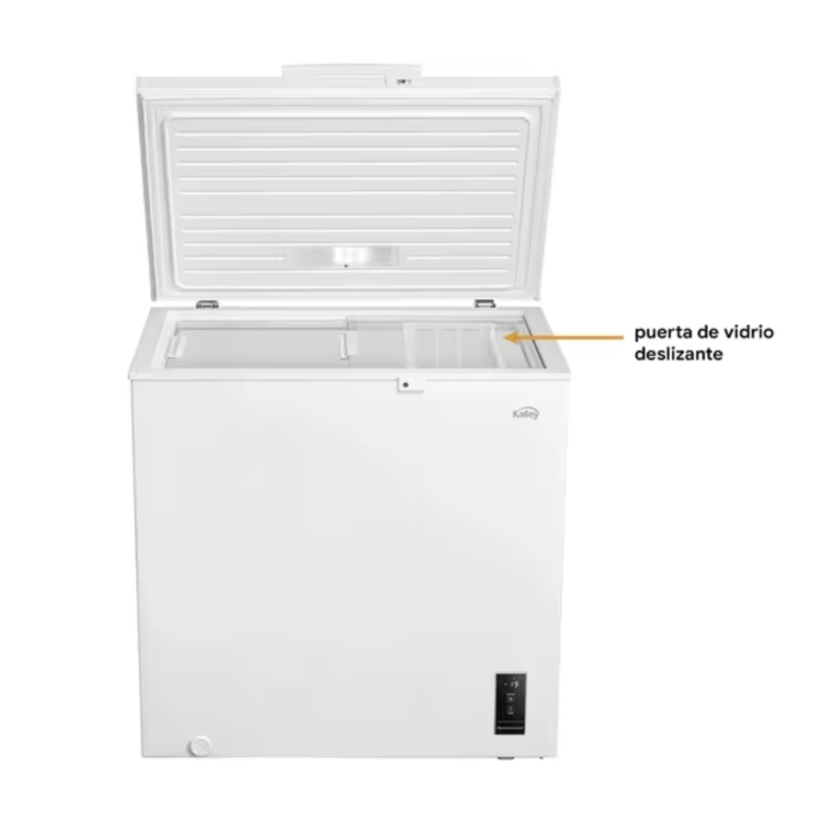 KALLEY - Congelador Horizontal Inverter KALLEY 194L Digital